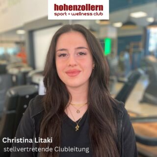 HOHENZOLLERN TEAM 

𝗖𝗵𝗿𝗶𝘀𝘁𝗶𝗻𝗮 𝗟𝗶𝘁𝗮𝗸𝗶
stellvertretende Clubleitung

„Meckern darf der erste Schritt sein, aber niemals der letzte.“ 

#hohenzollernteam #team  #christina #stellvertretendeclubleitung #fitness #gym #gymosnabrück  #osnabrück #hohenzollernsportundwellnessclub