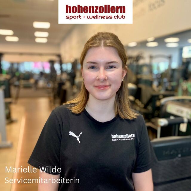 Neu im Hohenzollern-Team: 
Marielle Wilde 
Die liebe Marielle unterstützt ab sofort unser Team an der Rezeption. 

Herzlich Willkommen! Schön, dass du da bist. 🫶🏼

#new #team #hohenzollernsportundwellnessclub #fitness