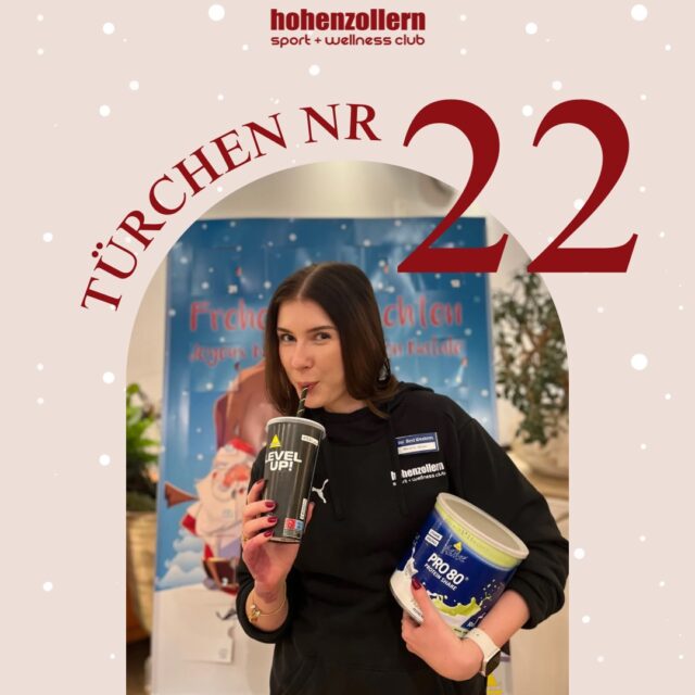 Guten Morgen und willkommen zu Türchen Nr. 2️⃣2️⃣! 🎁

Heute versteckt sich hinter unserem Adventskalender:
✨Alle Shakes 0,50€ günstiger✨

Der reguläre Preis liegt bei 0,3l für 2,30€, 0,4l für 2,70€ und 0,5l für 3,10€,
aber nur heute bekommt ihr es für 0,3l für 1,80€, 0,4l für 2,20€ und 0,5l für 2,60€! 😍

Greift schnell zu – das Angebot gilt ausschließlich heute!

✨ Habt einen wunderbaren Adventstag! ✨
Euer Hohenzollern Team!♥️